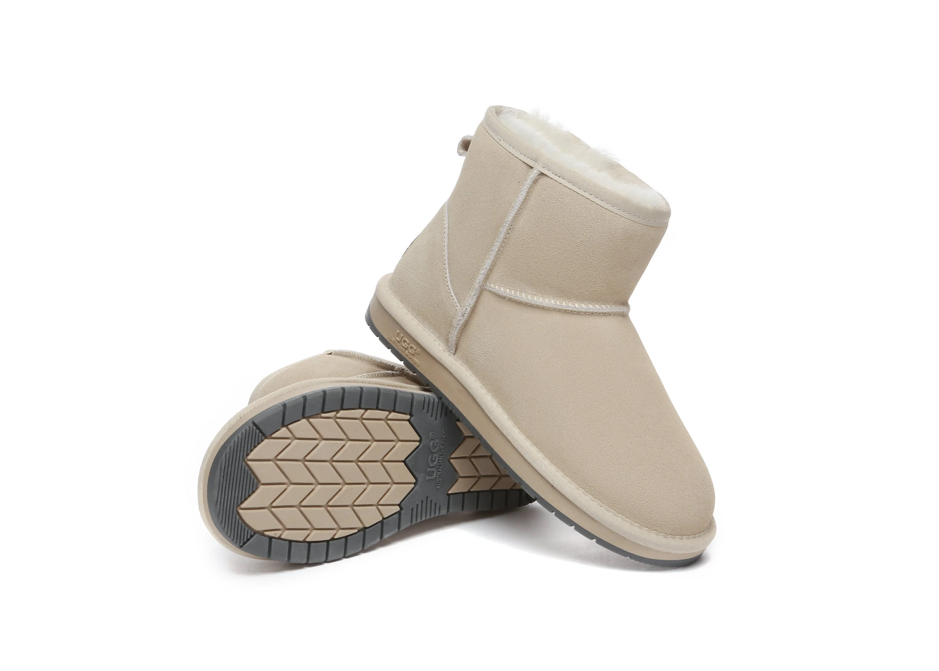 UGG Boots Women Men Sheepskin Wool Suede Mini Classic Boots - Image 22