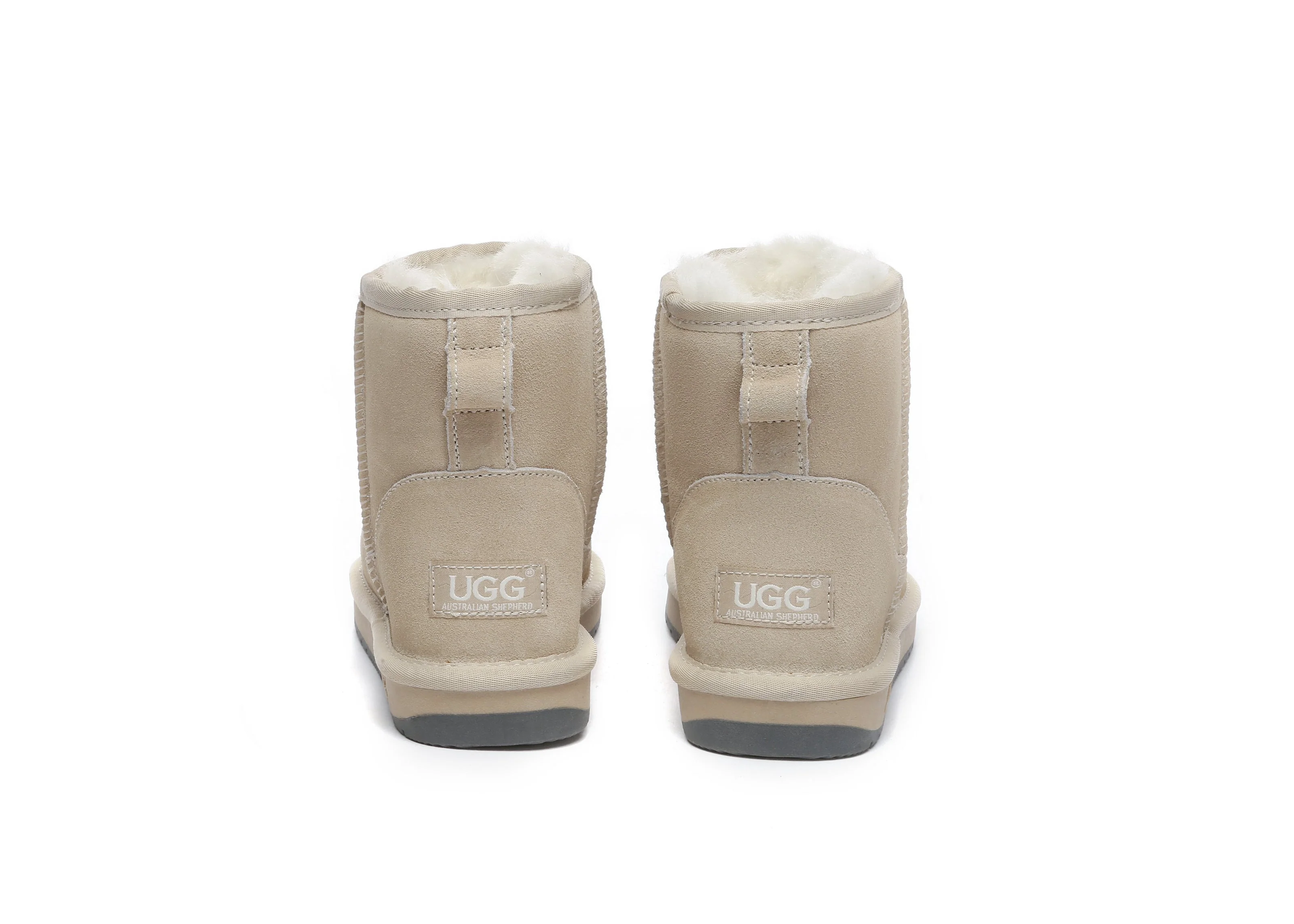 UGG Boots Women Men Sheepskin Wool Suede Mini Classic Boots - Image 26