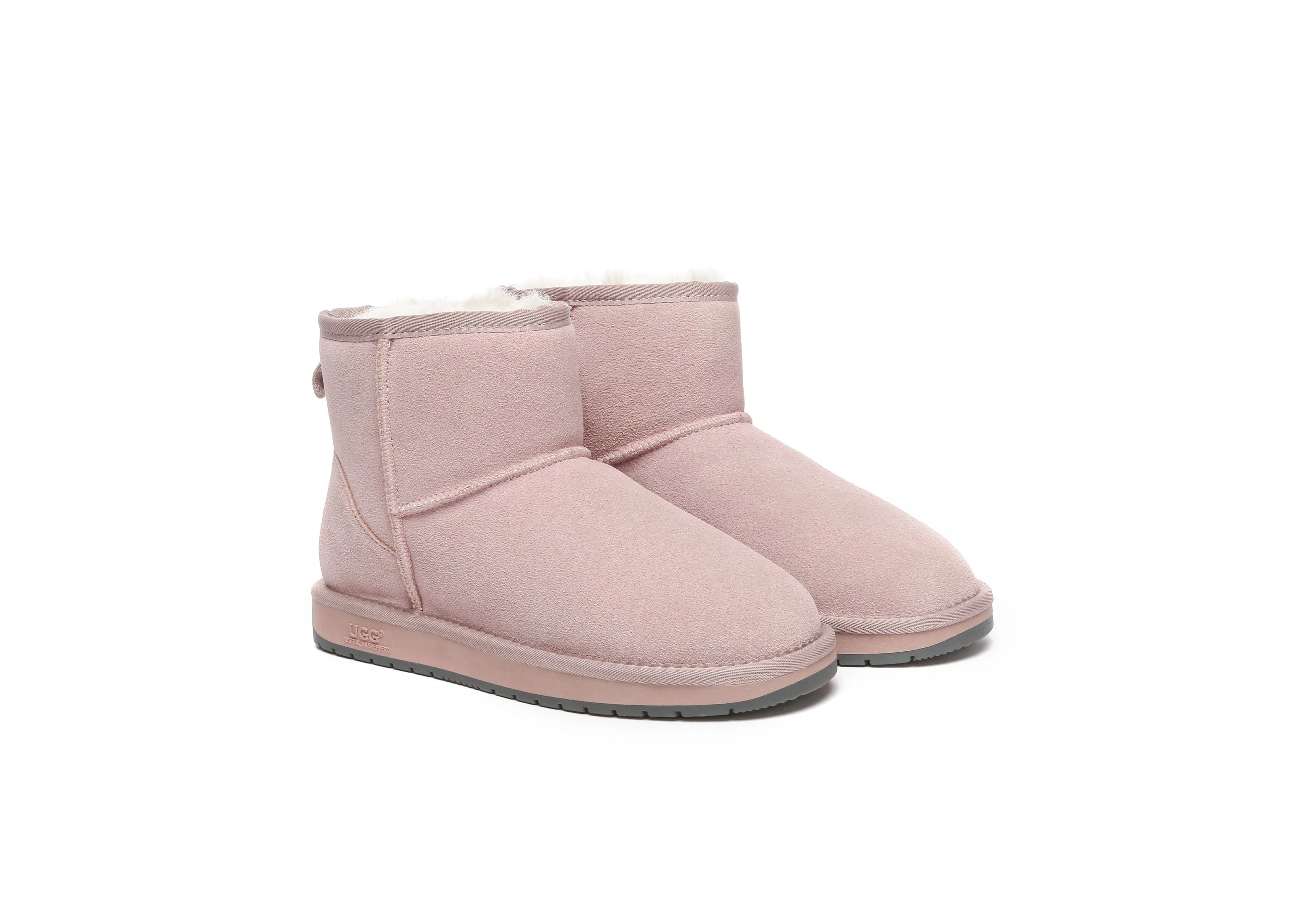 UGG Boots Women Men Sheepskin Wool Suede Mini Classic Boots - Image 3