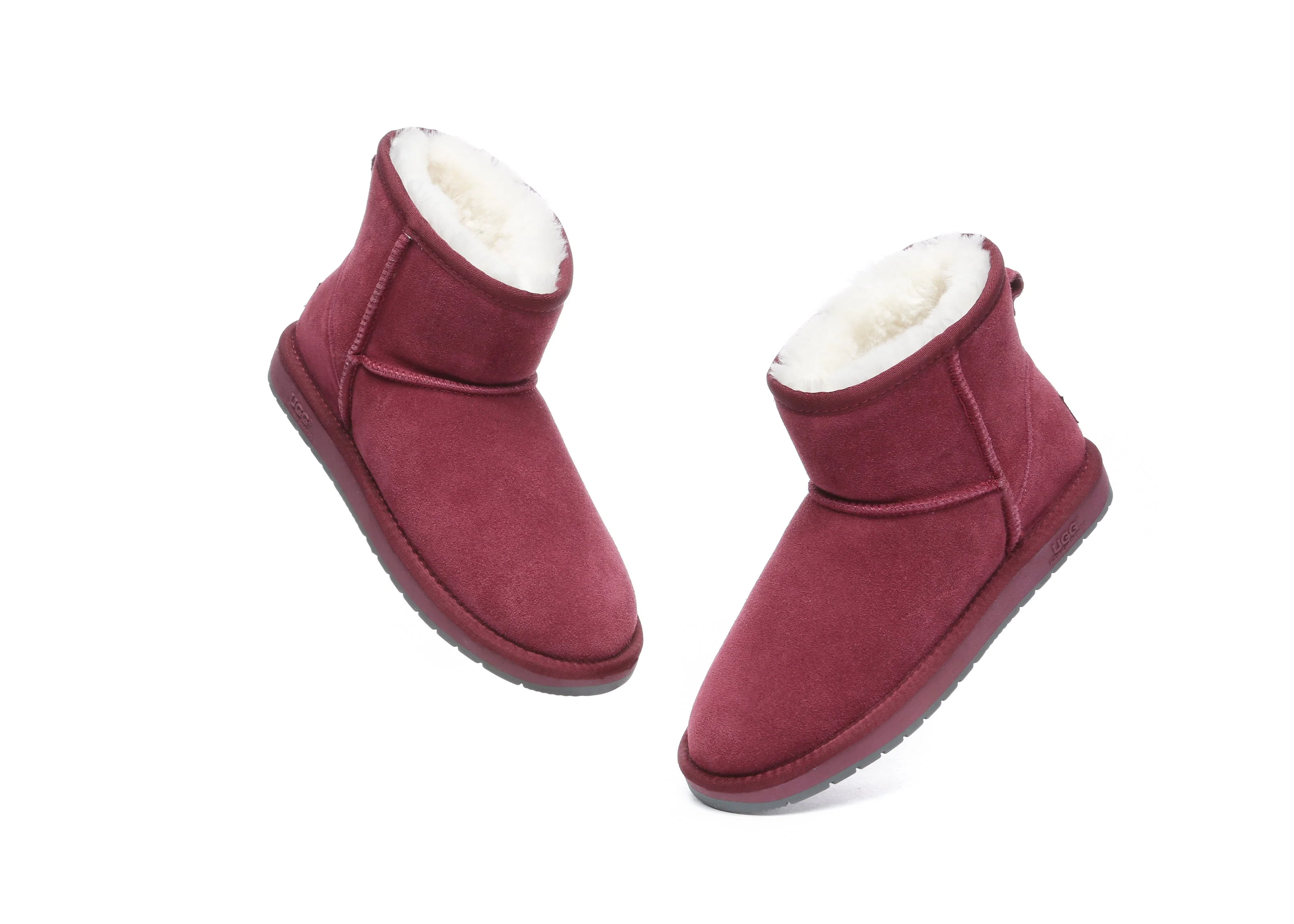 UGG Boots Women Men Sheepskin Wool Suede Mini Classic Boots - Image 36