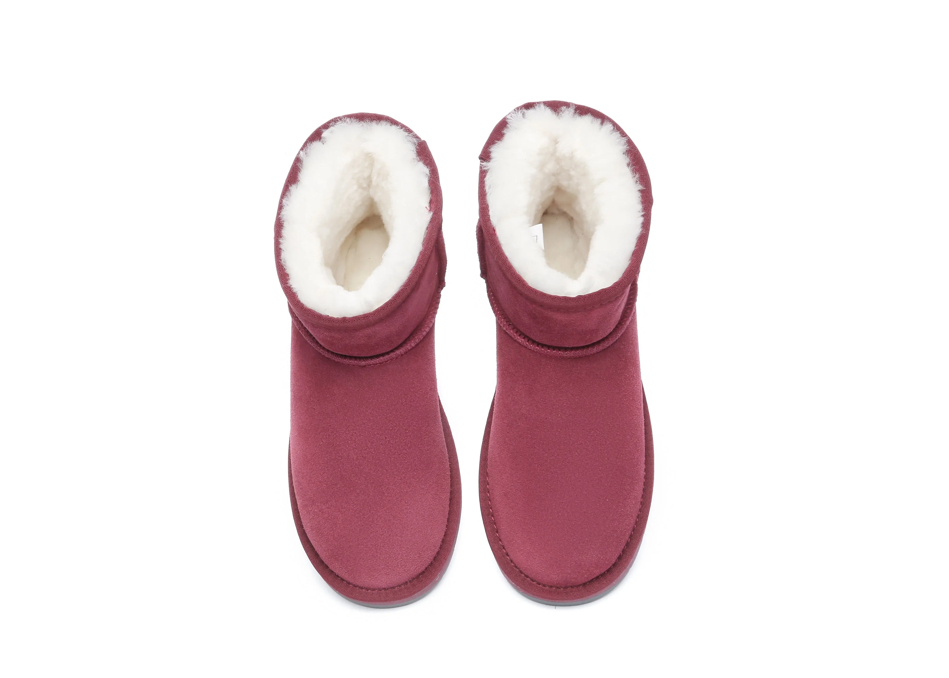 UGG Boots Women Men Sheepskin Wool Suede Mini Classic Boots - Image 37