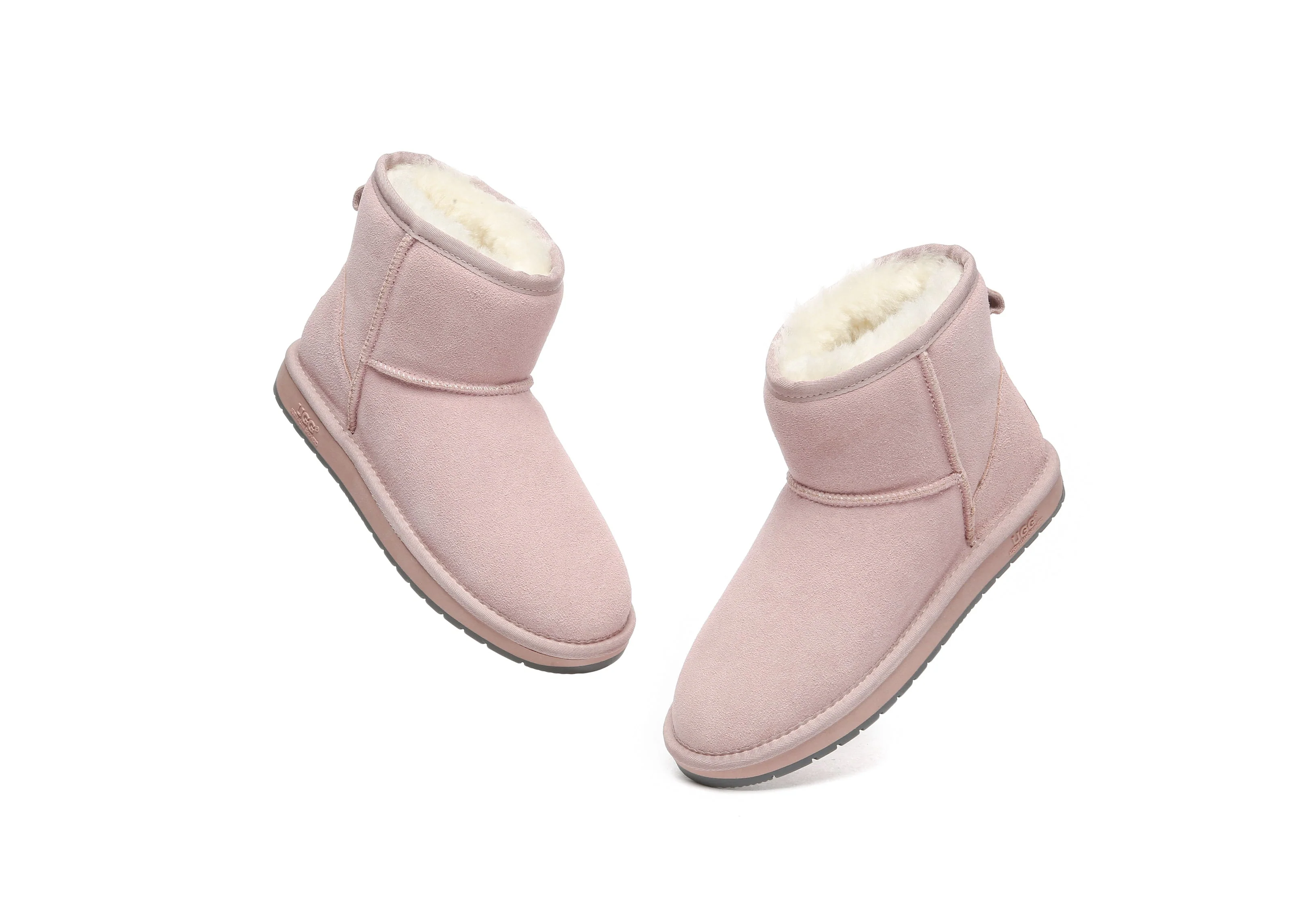 UGG Boots Women Men Sheepskin Wool Suede Mini Classic Boots - Image 6