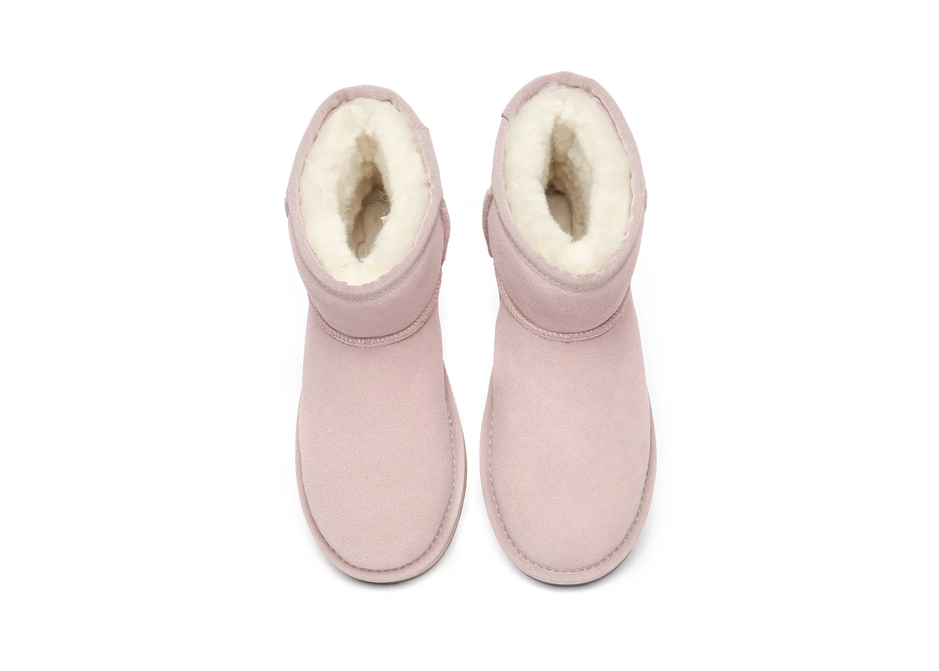 UGG Boots Women Men Sheepskin Wool Suede Mini Classic Boots - Image 7