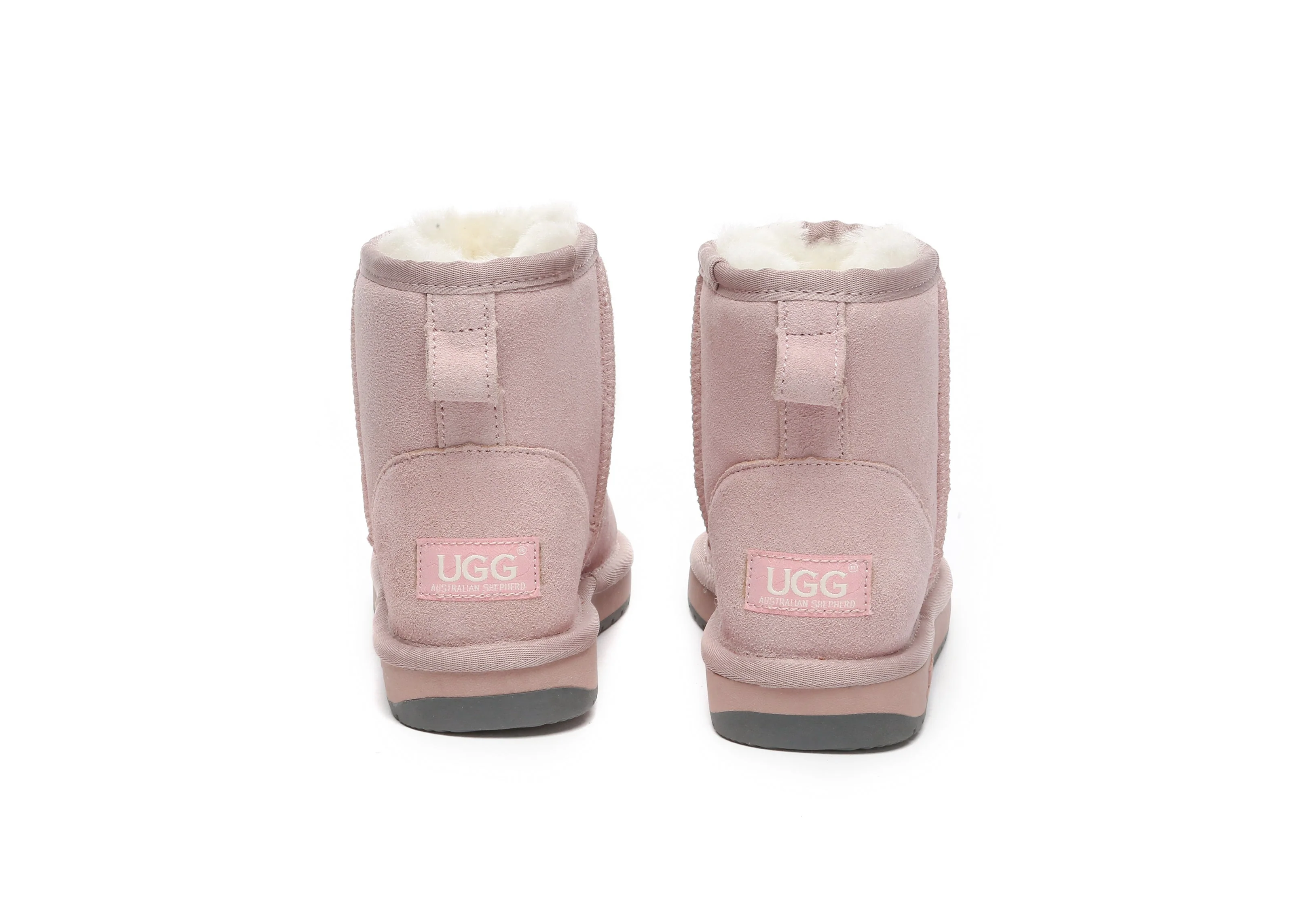 UGG Boots Women Men Sheepskin Wool Suede Mini Classic Boots - Image 8