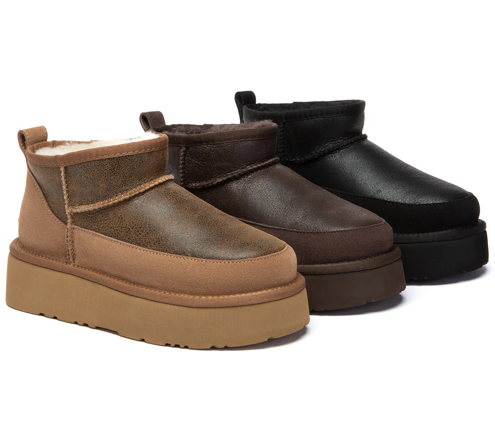 UGG Boots Women Platform Mini Earlova