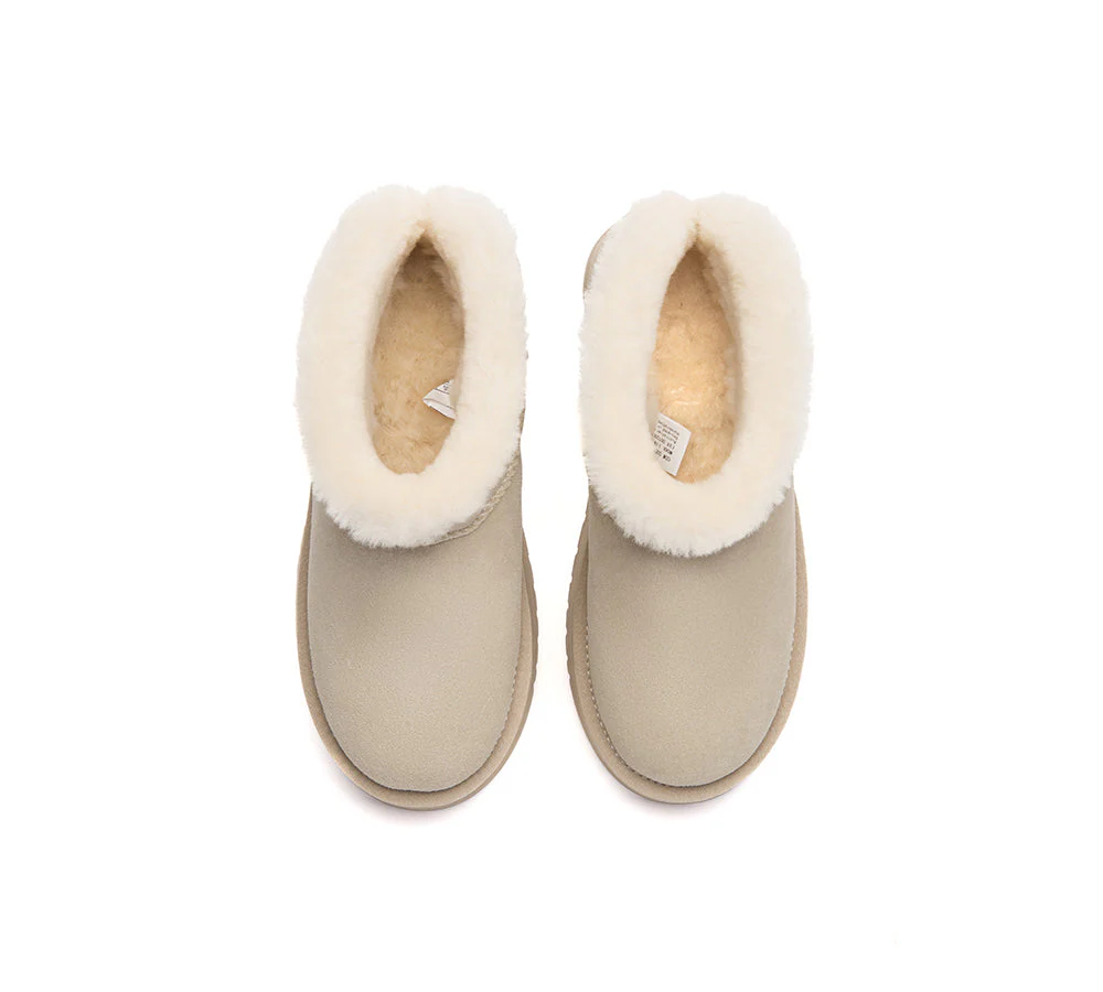 UGG Boots Women Sheepskin Wool Platform Liora - Image 12