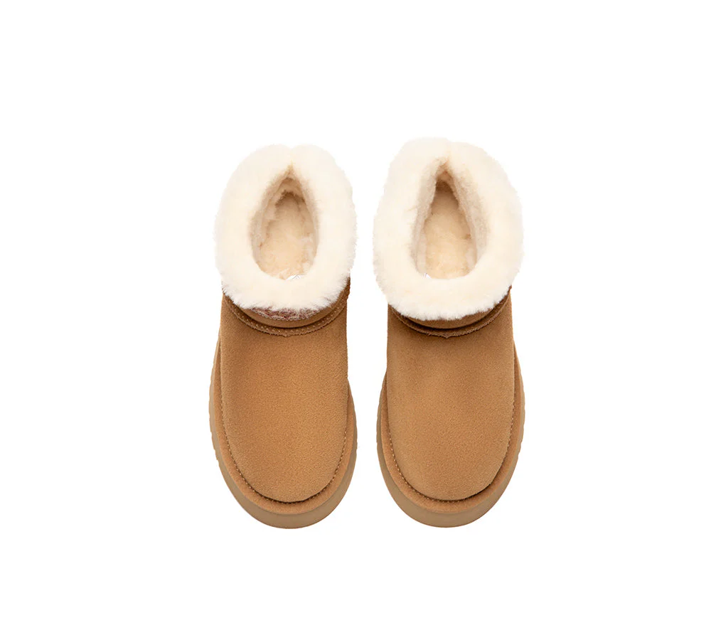 UGG Boots Women Sheepskin Wool Platform Liora - Image 6