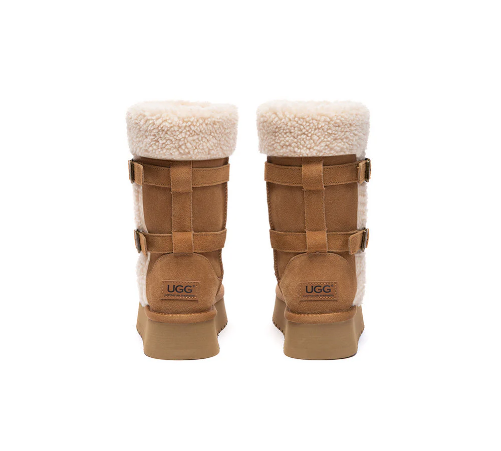 UGG Boots Women Sheepskin Wool Short Nordel - Image 7