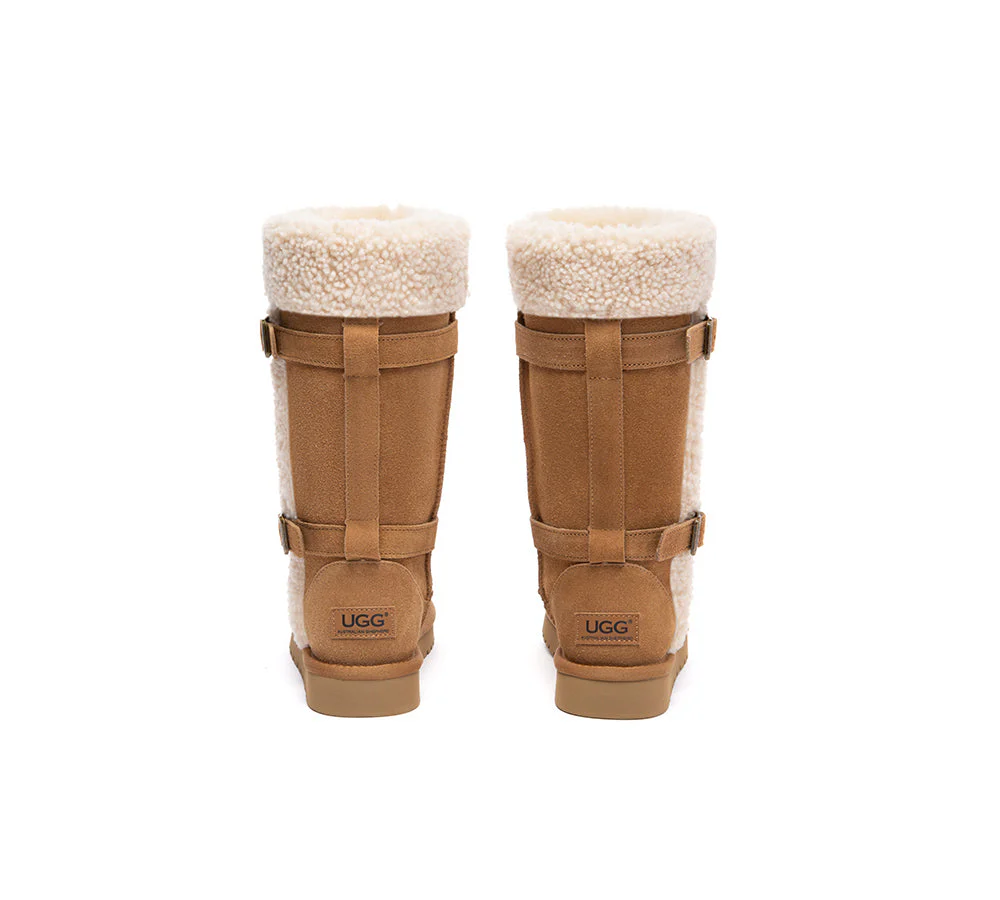 UGG Boots Women Sheepskin Wool Tall Nordel - Image 7