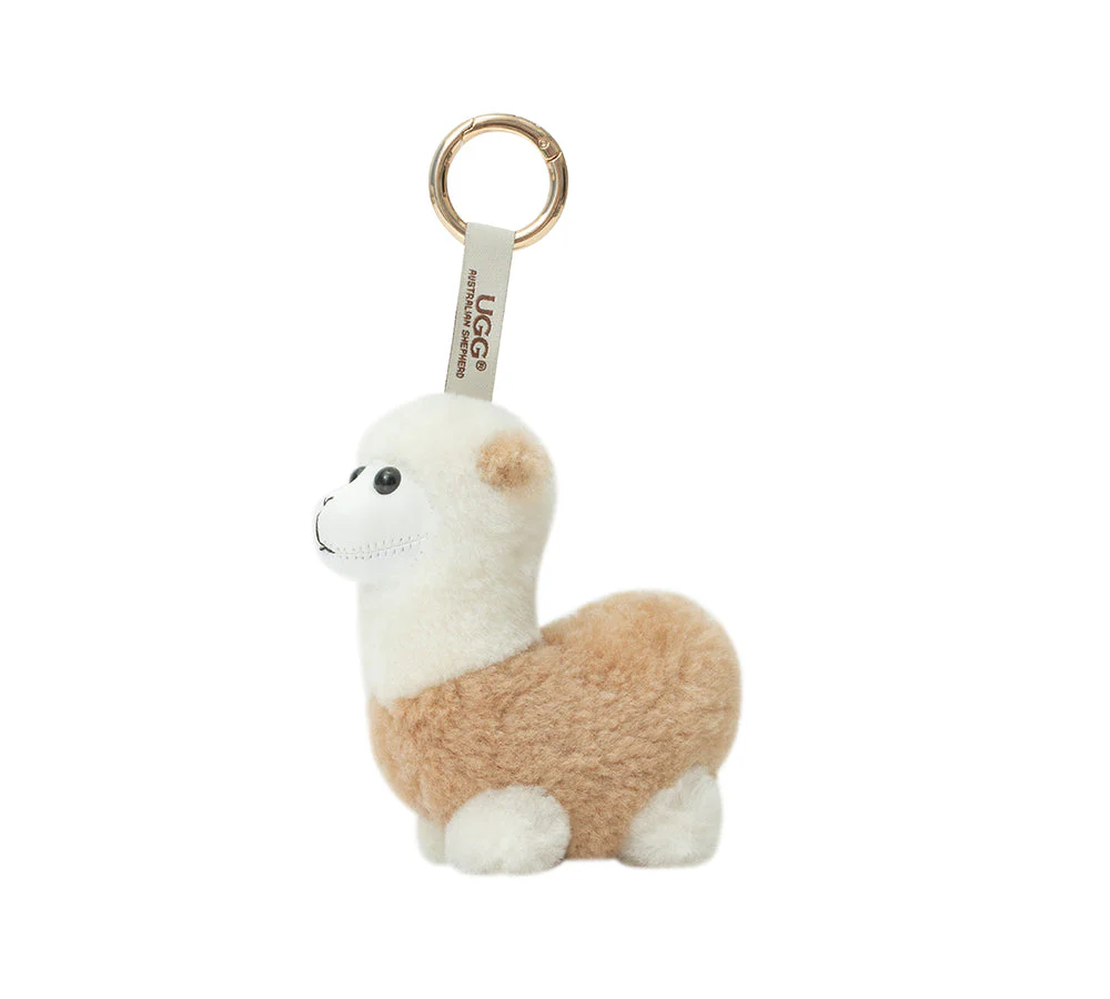 UGG Keychain Fluffy Alpaca MooMoo - Image 10