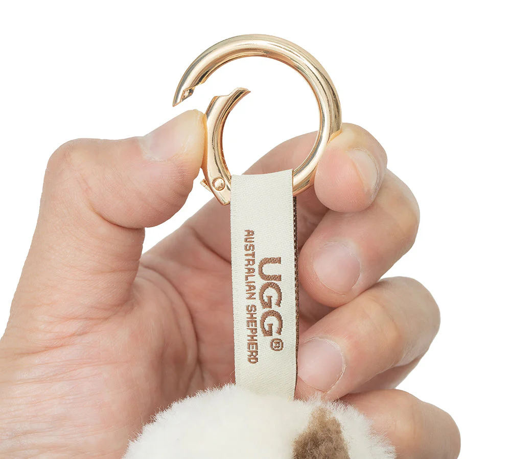 UGG Keychain Fluffy Alpaca MooMoo - Image 21