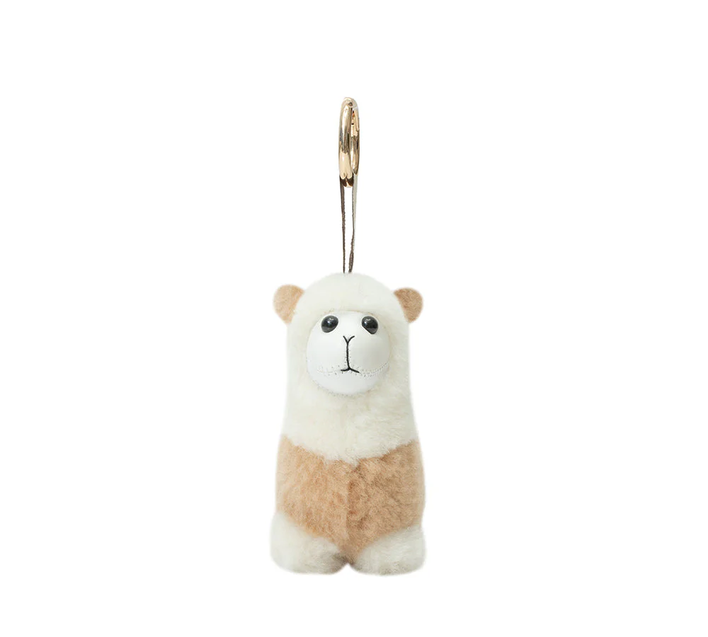 UGG Keychain Fluffy Alpaca MooMoo - Image 9