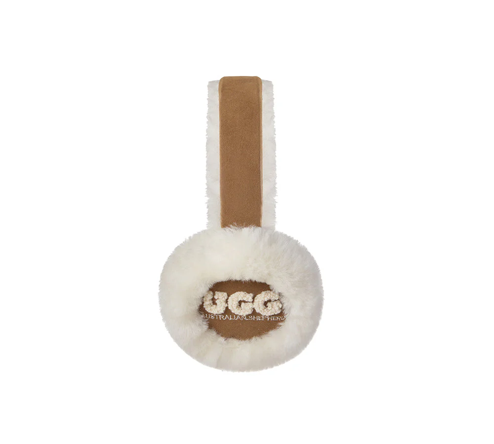 UGG Kids Sheepskin Wool Cloud Earmuff - Image 3