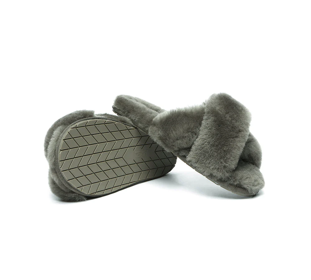 UGG Slides Fluffy Crossover Slides Linty Limited Edition - Image 3