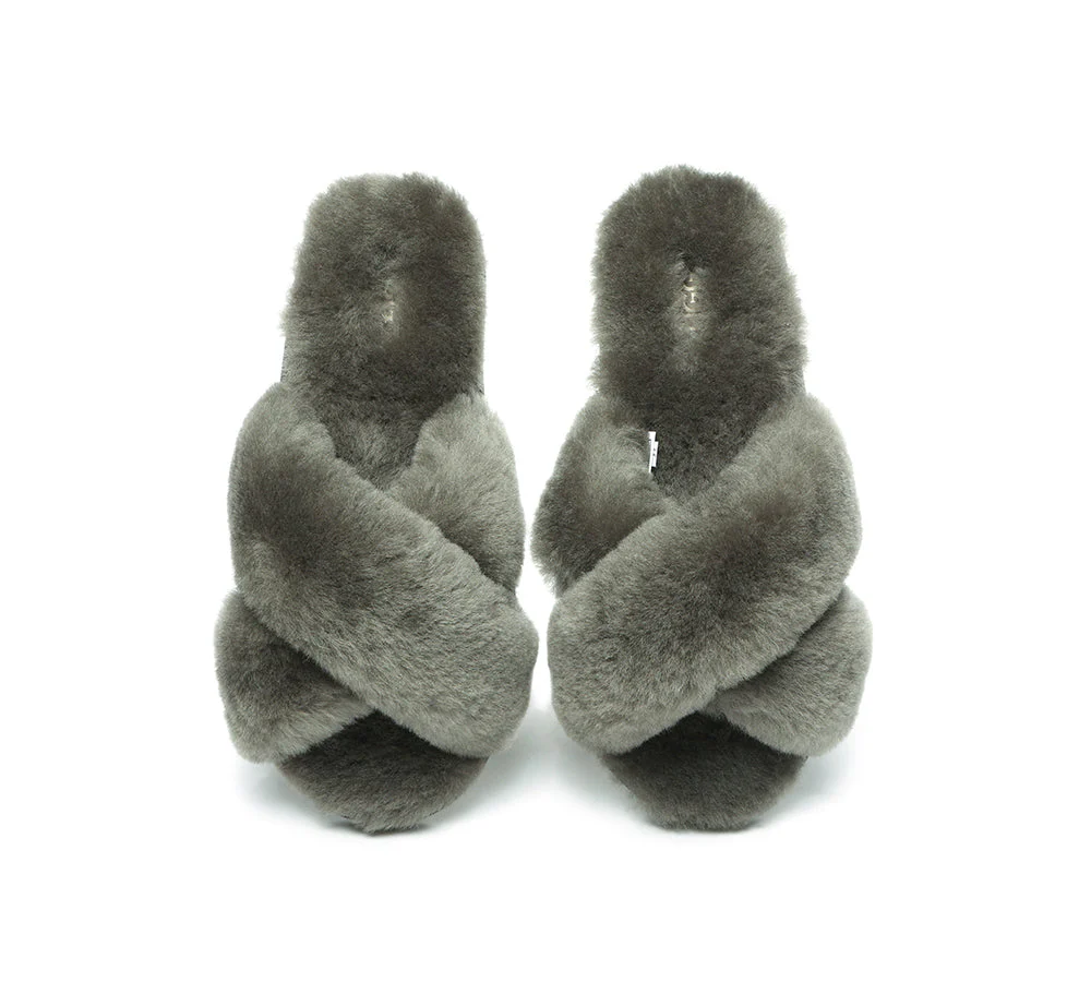 UGG Slides Fluffy Crossover Slides Linty Limited Edition - Image 4