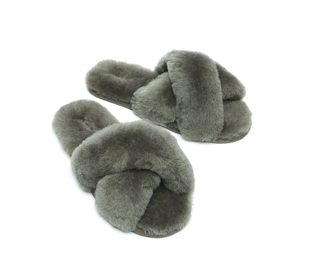 UGG Slides Fluffy Crossover Slides Linty Limited Edition - Image 6
