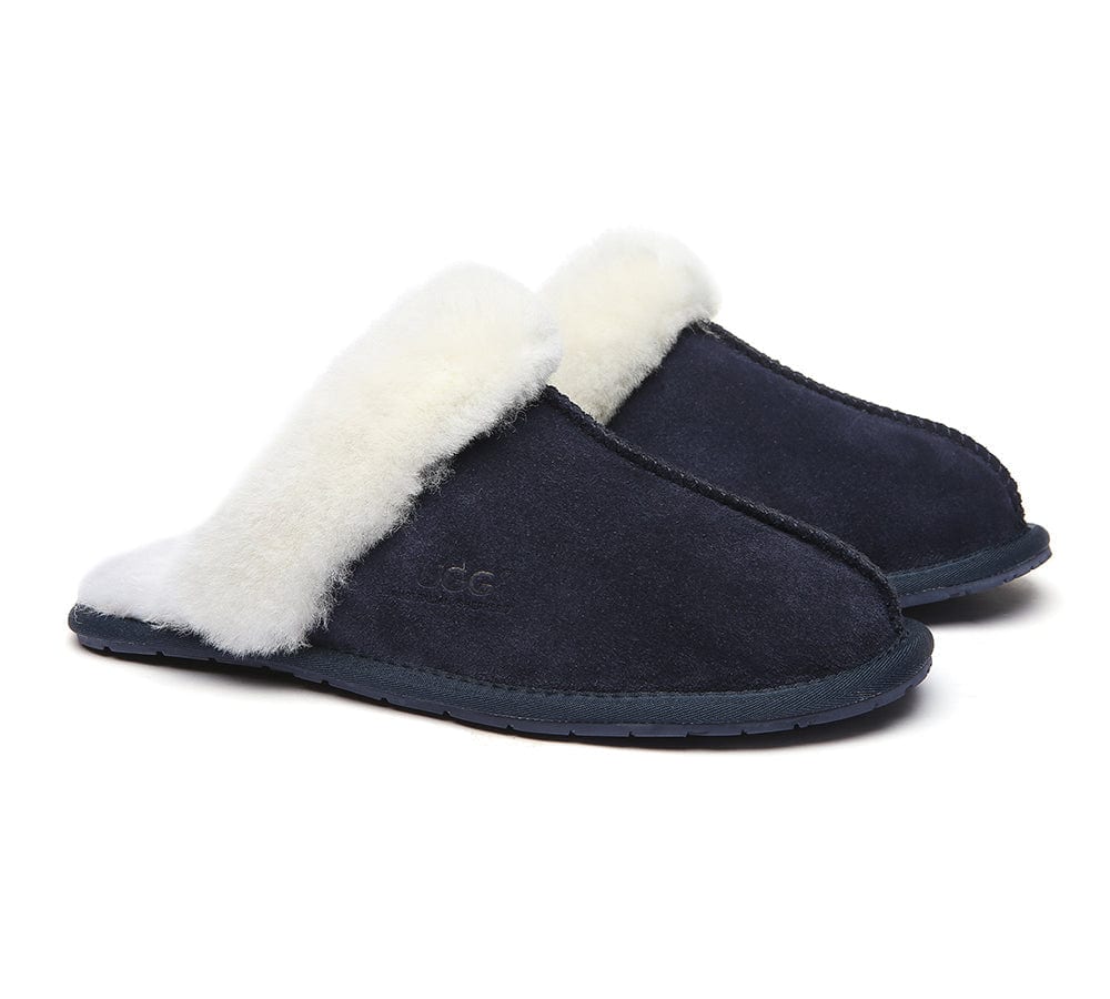 UGG Slippers Australia Sheepskin Wool Home Slippers Rosa Scuff - Image 15