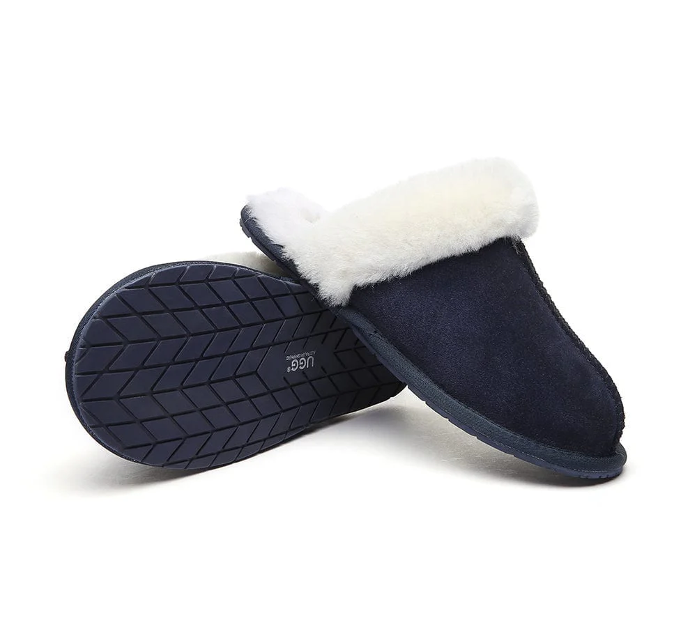 UGG Slippers Australia Sheepskin Wool Home Slippers Rosa Scuff - Image 16