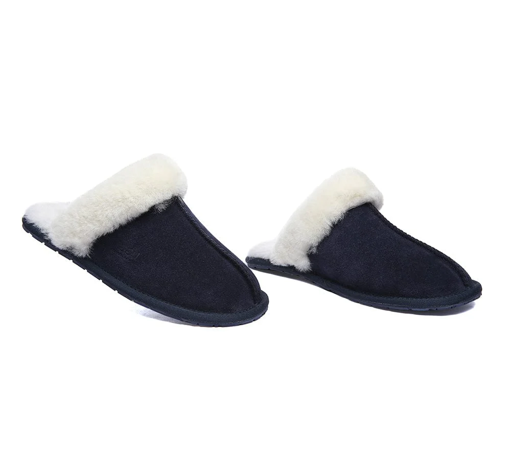 UGG Slippers Australia Sheepskin Wool Home Slippers Rosa Scuff - Image 18
