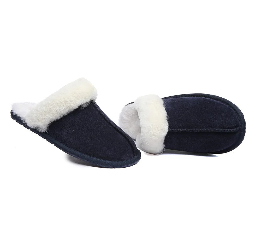 UGG Slippers Australia Sheepskin Wool Home Slippers Rosa Scuff - Image 19