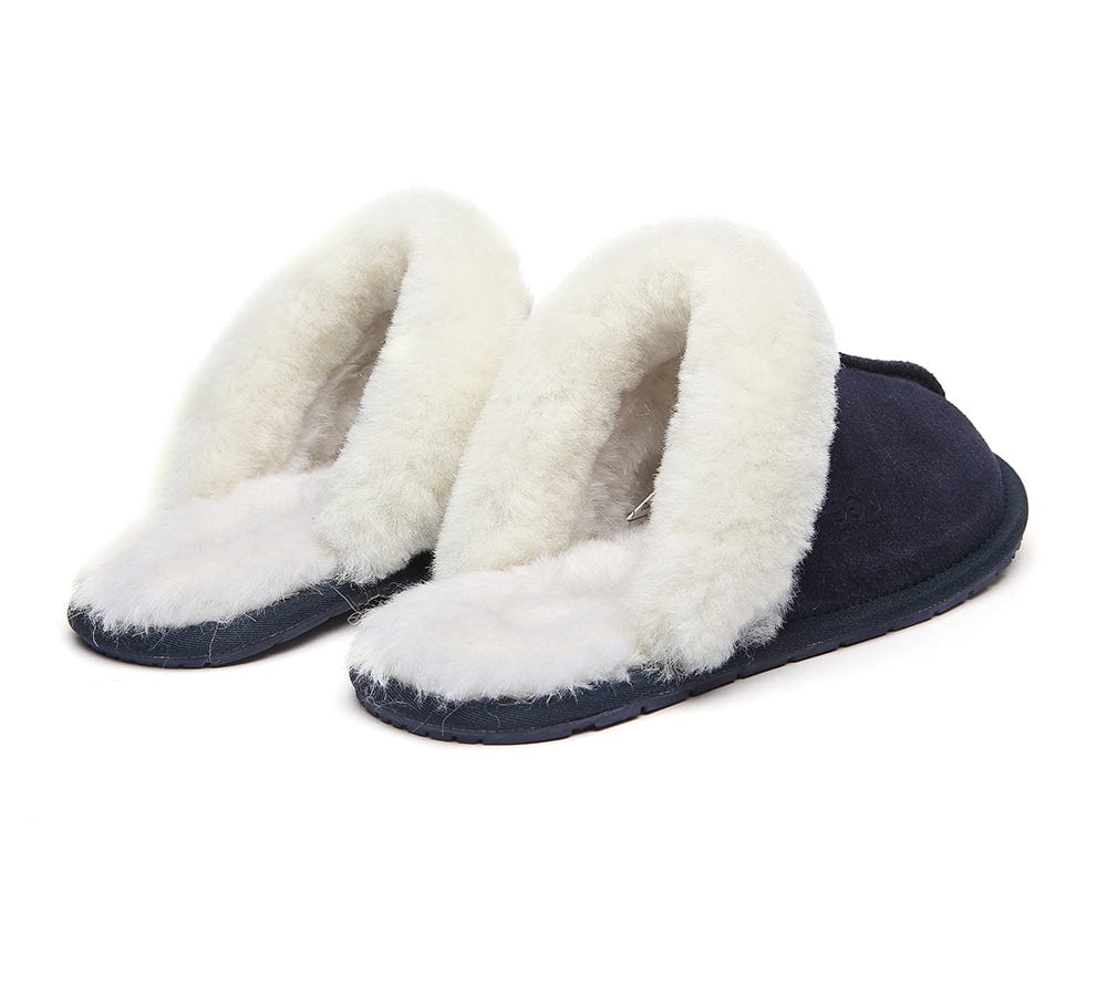 UGG Slippers Australia Sheepskin Wool Home Slippers Rosa Scuff - Image 20