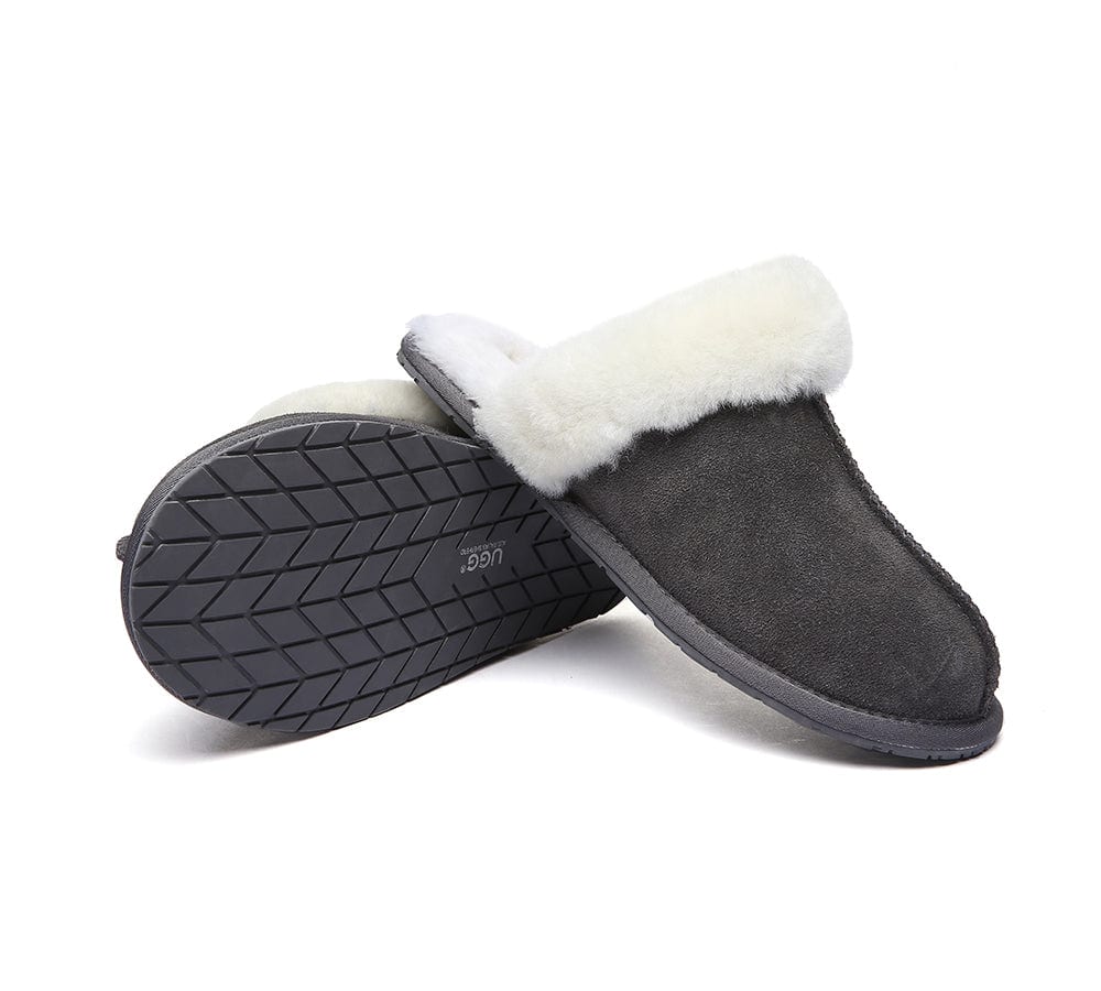 UGG Slippers Australia Sheepskin Wool Home Slippers Rosa Scuff - Image 22