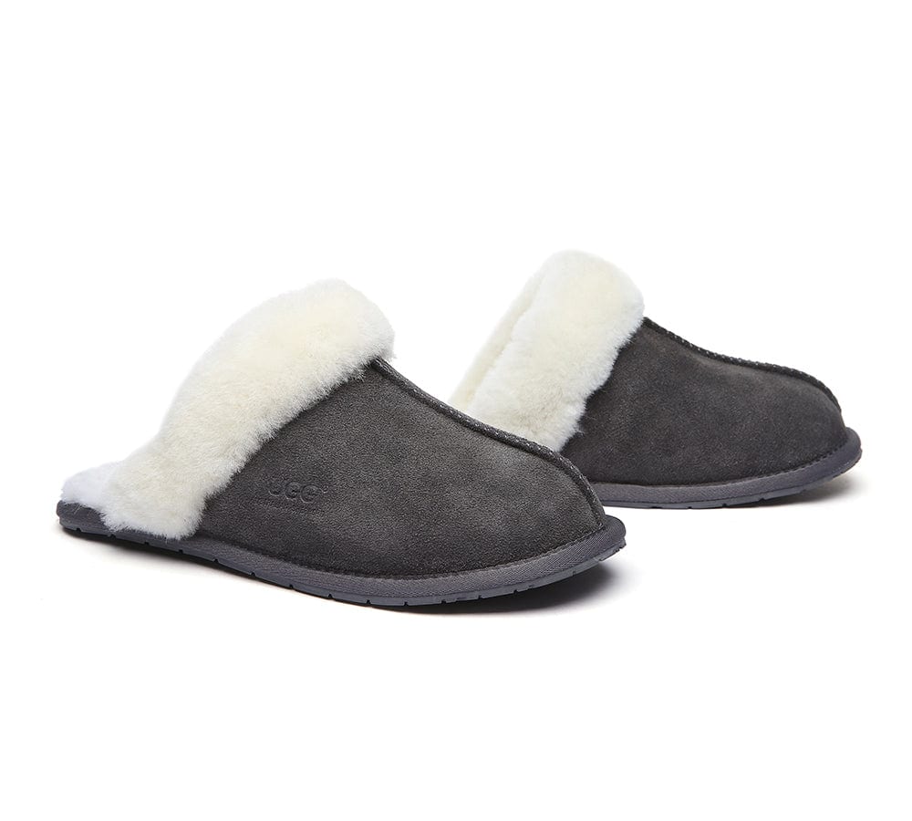 UGG Slippers Australia Sheepskin Wool Home Slippers Rosa Scuff - Image 24