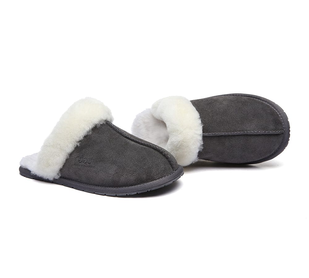 UGG Slippers Australia Sheepskin Wool Home Slippers Rosa Scuff - Image 25