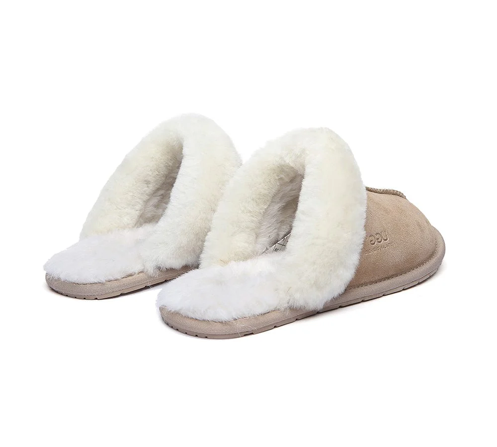 UGG Slippers Australia Sheepskin Wool Home Slippers Rosa Scuff - Image 34