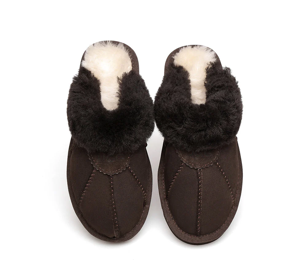 UGG Slippers Double Faced Sheepskin Wool Nonslip Slippers Robert - Image 13