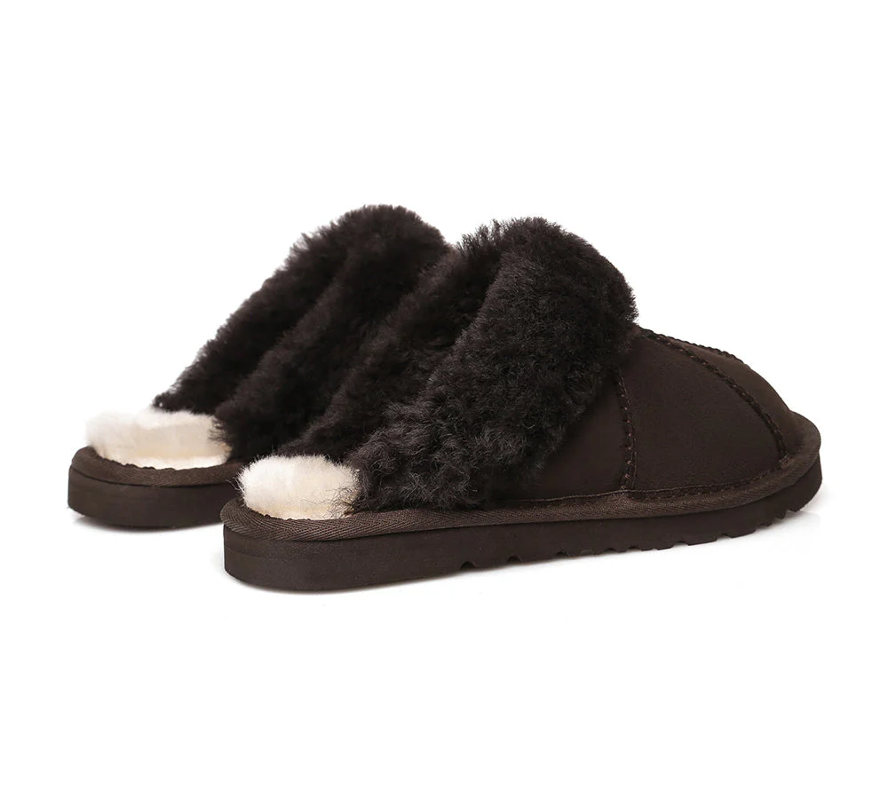 UGG Slippers Double Faced Sheepskin Wool Nonslip Slippers Robert - Image 14