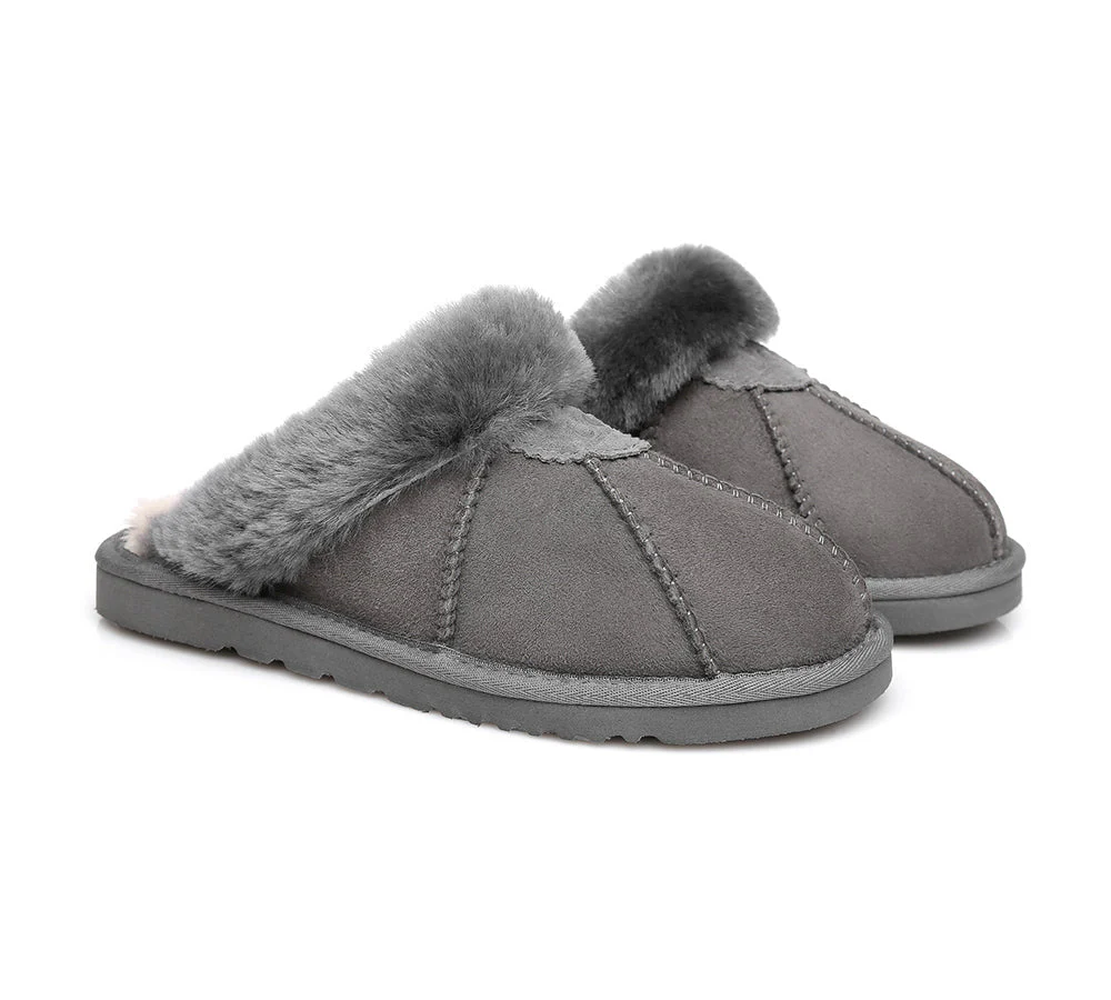 UGG Slippers Double Faced Sheepskin Wool Nonslip Slippers Robert - Image 15
