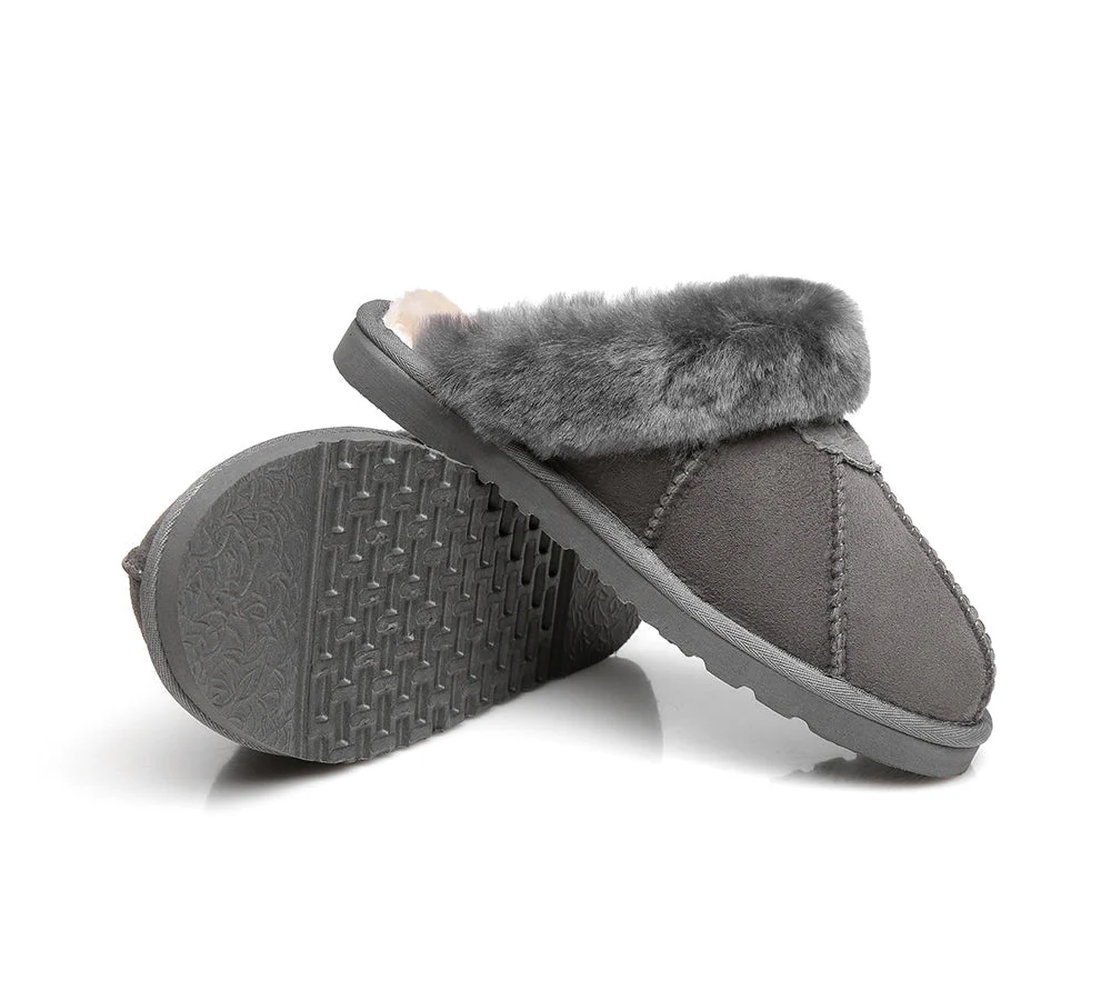 UGG Slippers Double Faced Sheepskin Wool Nonslip Slippers Robert - Image 17