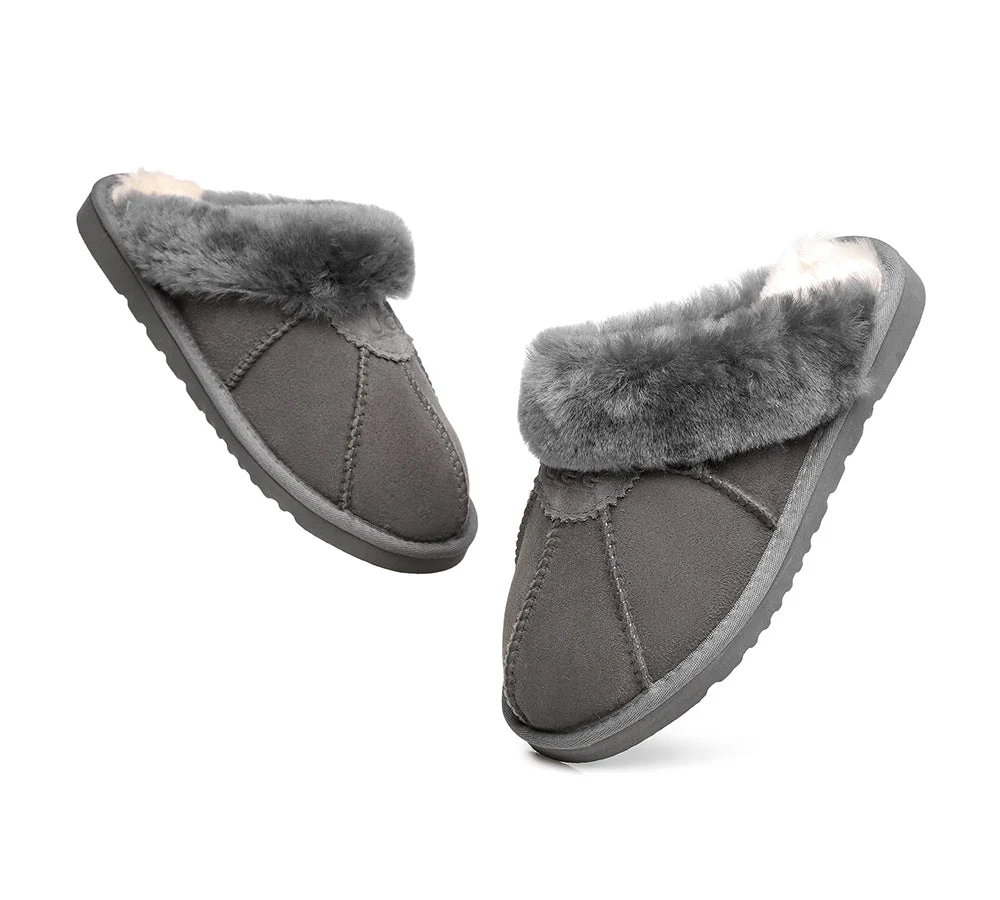 UGG Slippers Double Faced Sheepskin Wool Nonslip Slippers Robert - Image 19