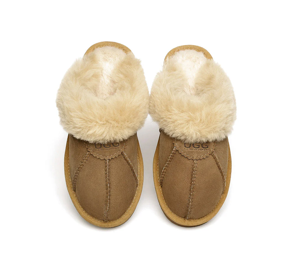 UGG Slippers Double Faced Sheepskin Wool Nonslip Slippers Robert - Image 7