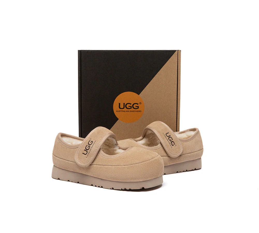 UGG Slippers Kids Adjustable Strap Mary Jane Millie - Image 10