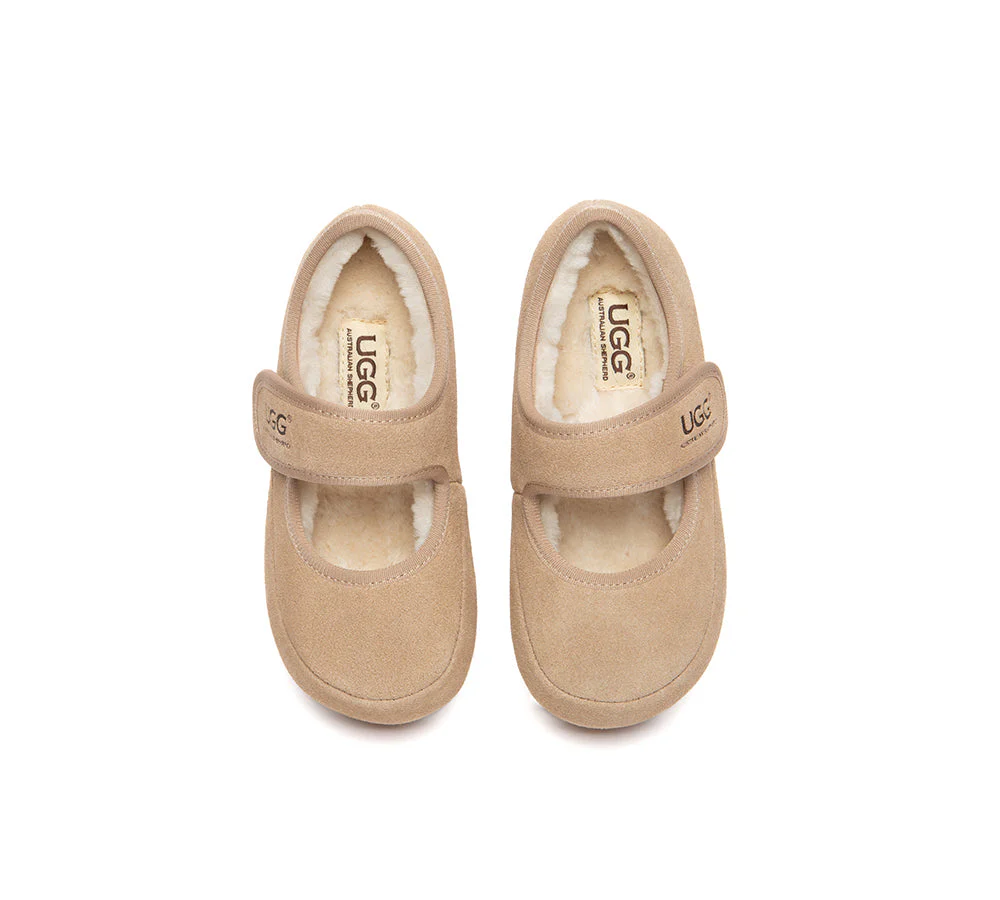 UGG Slippers Kids Adjustable Strap Mary Jane Millie - Image 12