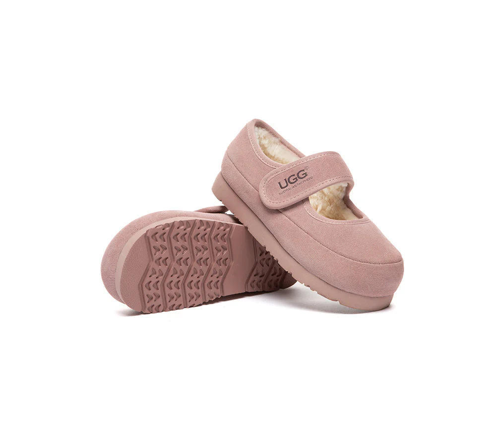 UGG Slippers Kids Adjustable Strap Mary Jane Millie - Image 15