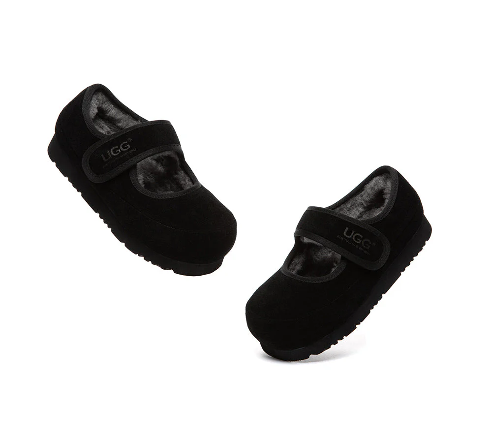 UGG Slippers Kids Adjustable Strap Mary Jane Millie - Image 23