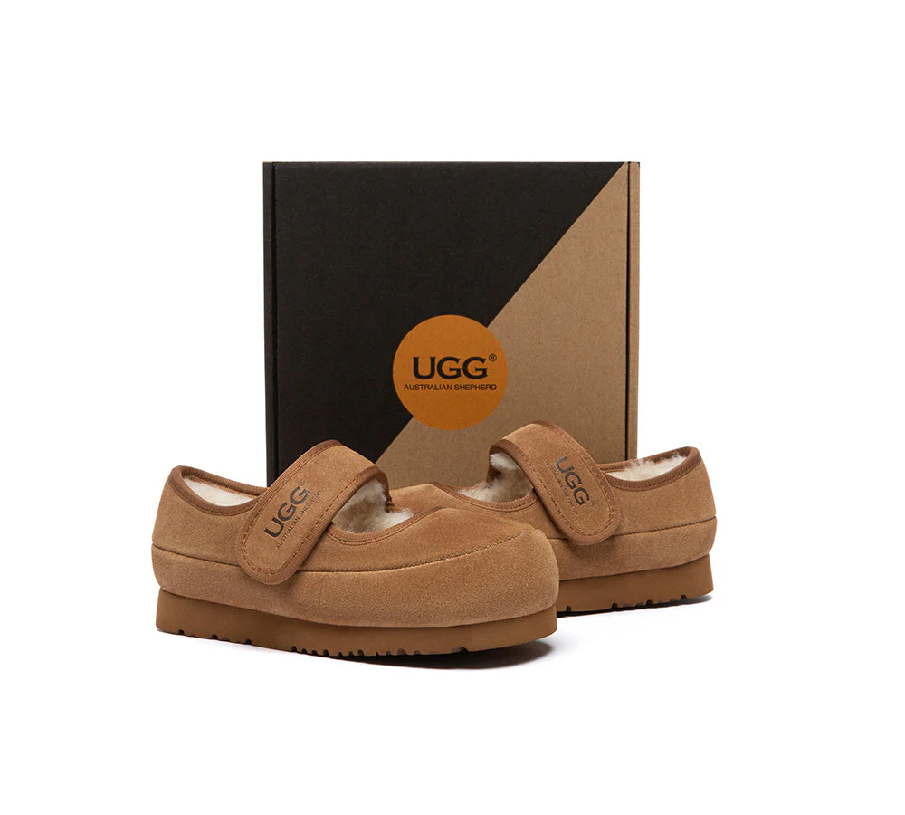 UGG Slippers Kids Adjustable Strap Mary Jane Millie - Image 4