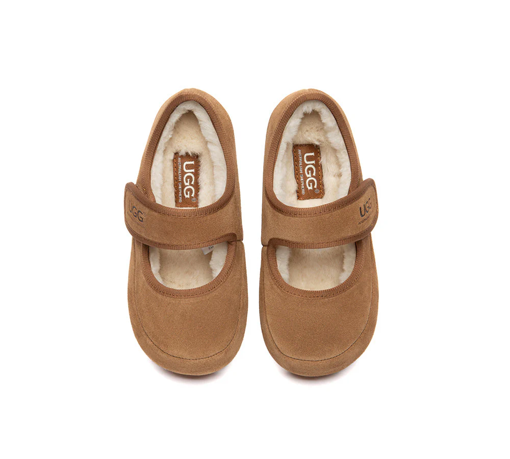 UGG Slippers Kids Adjustable Strap Mary Jane Millie - Image 6