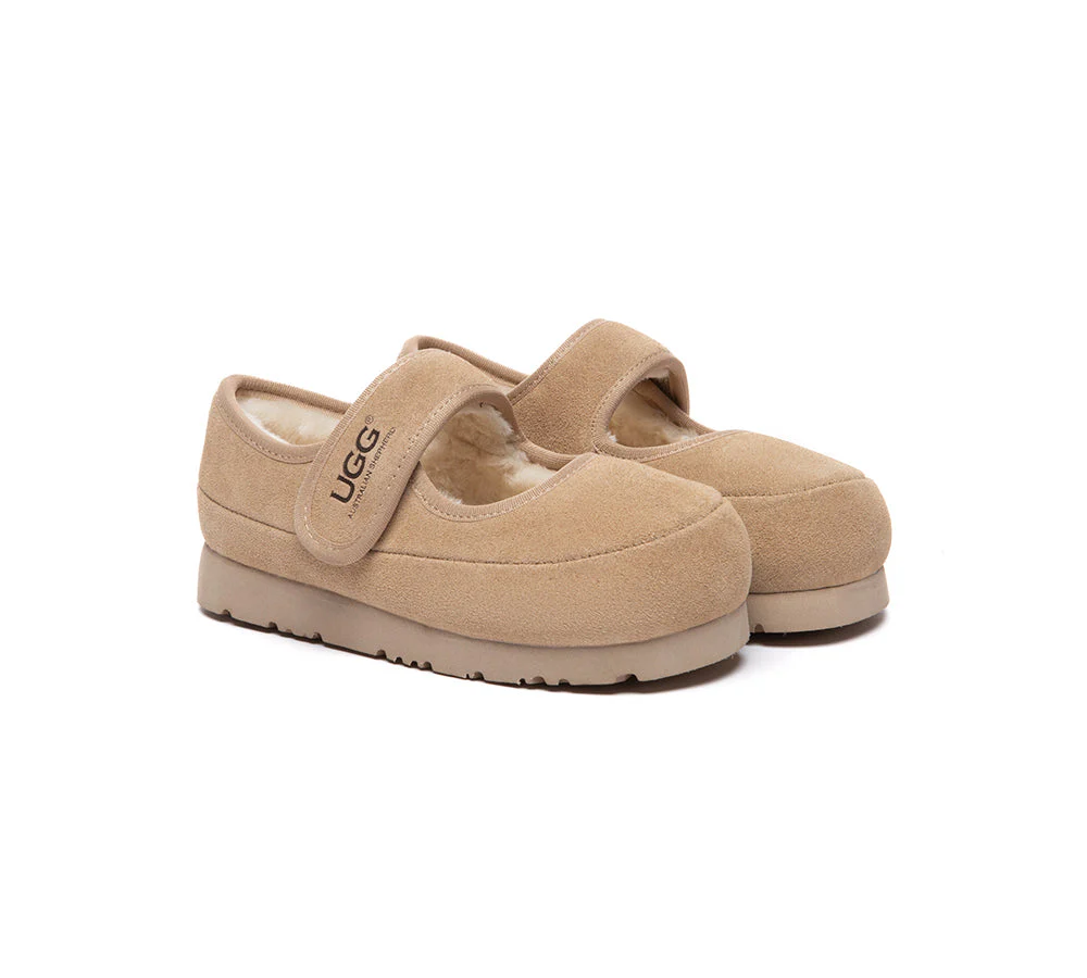 UGG Slippers Kids Adjustable Strap Mary Jane Millie - Image 8