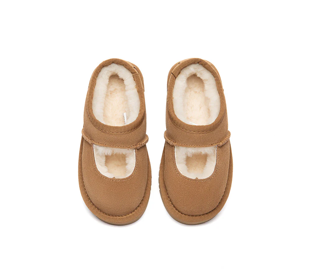 UGG Slippers Kids Sheepskin Wool Ankle Carmella - Image 6