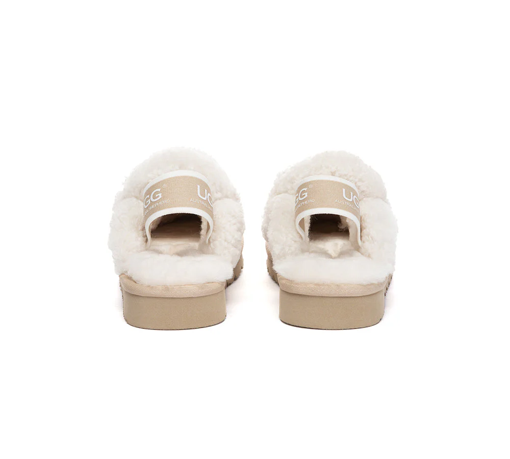 UGG Slippers Kids Sheepskin Wool Slingback Rilee - Image 13