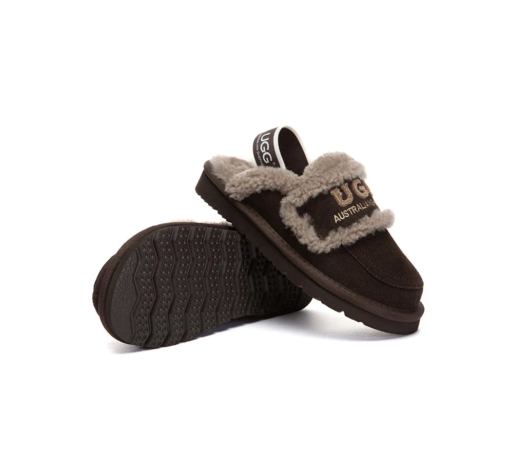 UGG Slippers Kids Sheepskin Wool Slingback Rilee - Image 15
