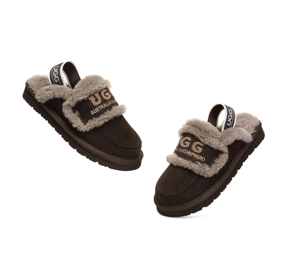 UGG Slippers Kids Sheepskin Wool Slingback Rilee - Image 17