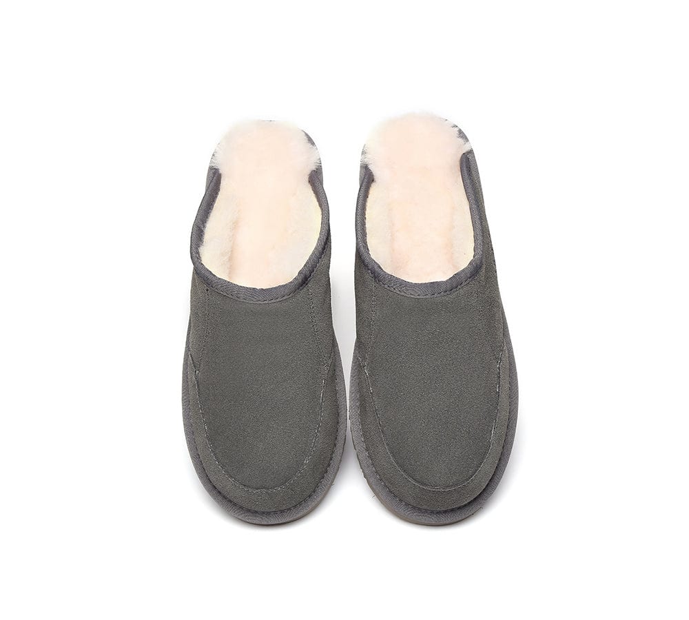 UGG Slippers Men Australian Genuine Sheepskin Wool Bred Scuffs - Image 19