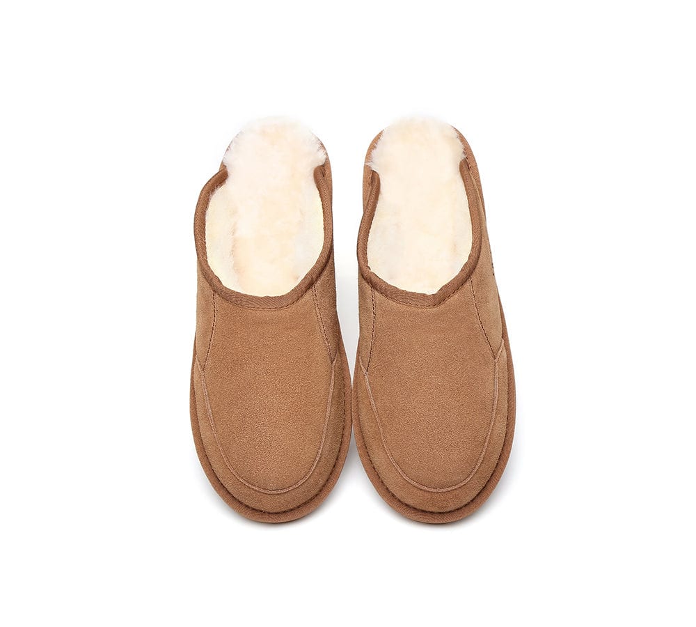UGG Slippers Men Australian Genuine Sheepskin Wool Bred Scuffs - Image 7