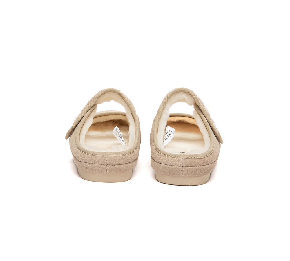 UGG Slippers Sheepskin Wool Adjustable Strap Mary Jane Velly - Image 14
