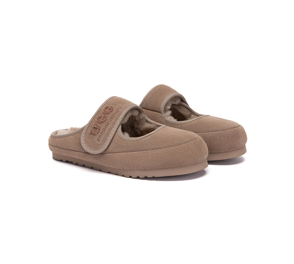 UGG Slippers Sheepskin Wool Adjustable Strap Mary Jane Velly - Image 15